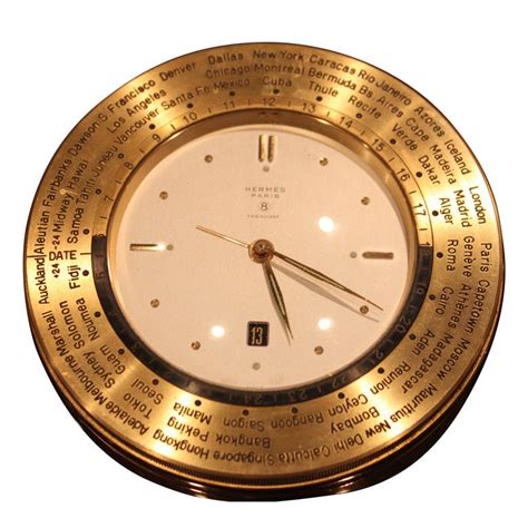 hermes clock|who makes hermes watches.